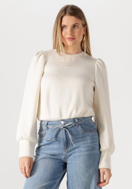 OBJECT Pull OBJANDREA RE L/S O-NECK TOP Blanc - large