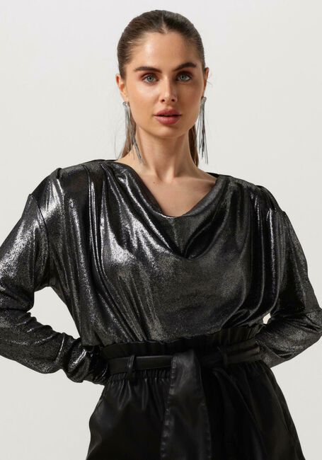 GESTUZ Haut MADDIX BLOUSE en argent - large