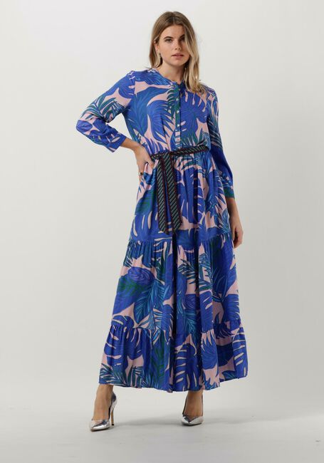 LOLLYS LAUNDRY Robe maxi NEE DRESS en bleu - large