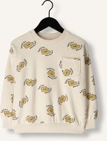 Beige Sproet & Sprout Sweater SWEATSHIRT POCKET COOKIES PRINT - medium