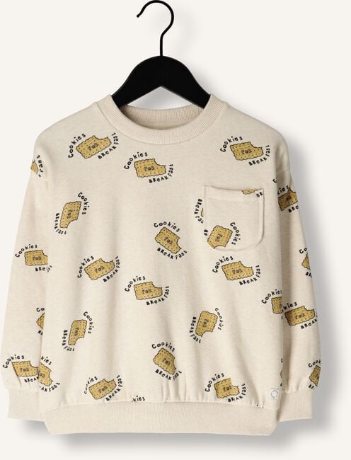 Beige Sproet & Sprout Sweater SWEATSHIRT POCKET COOKIES PRINT Beige Sproet & Sprout Sweater SWEATSHIRT POCKET COOKIES PRINT - large