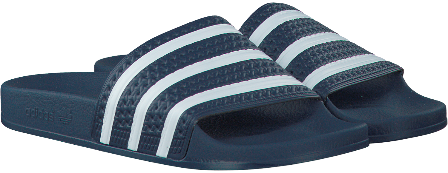 Blauwe ADIDAS Slippers ADILETTE MEN | Omoda