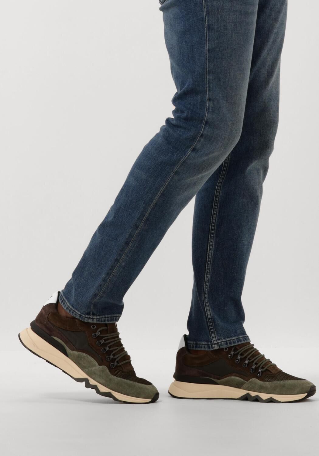 Groene FLORIS VAN BOMMEL Sneakers SFM-10135 DE ZAGER - large