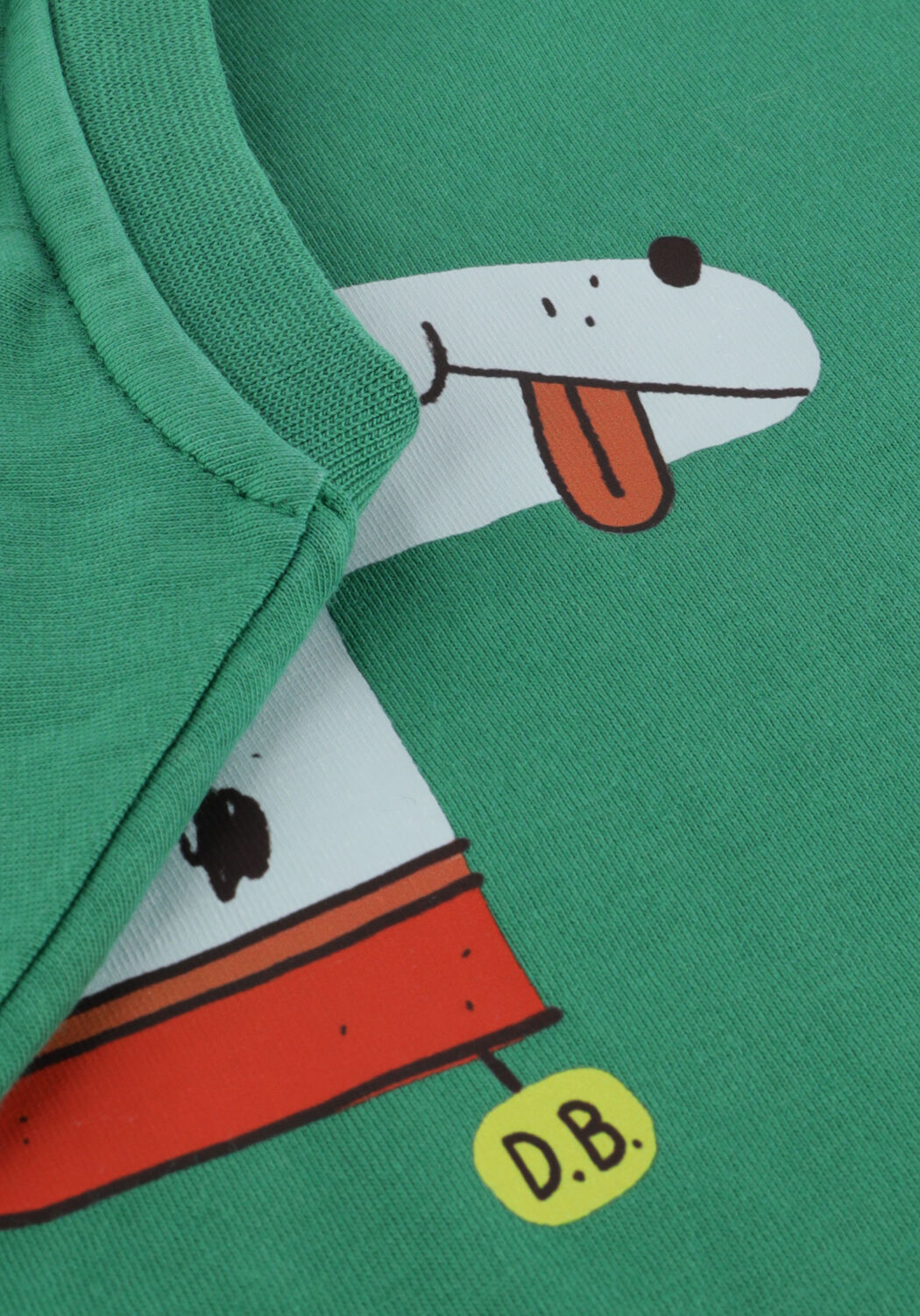 DAILY BRAT T-shirt SWANKY T-SHIRT en vert - large