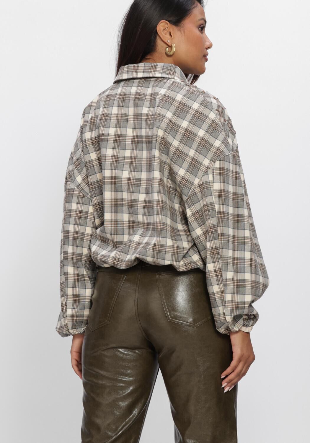 NUKUS Jack DOMINIQUE JACKET CHECK en multicolore - large