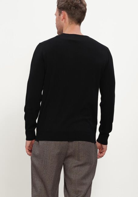 STEFANO LAURAN Pull ROUND NECK MERINO en noir - large