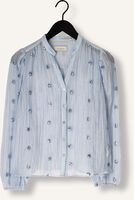 Lichtblauwe NUKUS  ROSAN BLOUSE EMBROIDERY Lichtblauwe NUKUS  ROSAN BLOUSE EMBROIDERY - medium