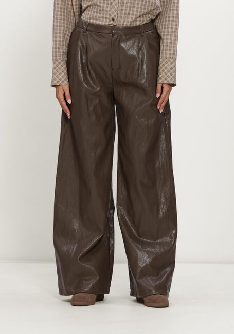 ELEH Pantalon large EFW260308 en marron - large