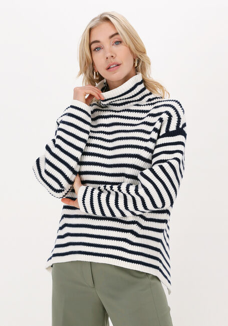 TIGER OF SWEDEN Pull FEYA R Blanc - large