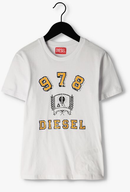 DIESEL T-shirt TDIEGORE11 en blanc - large