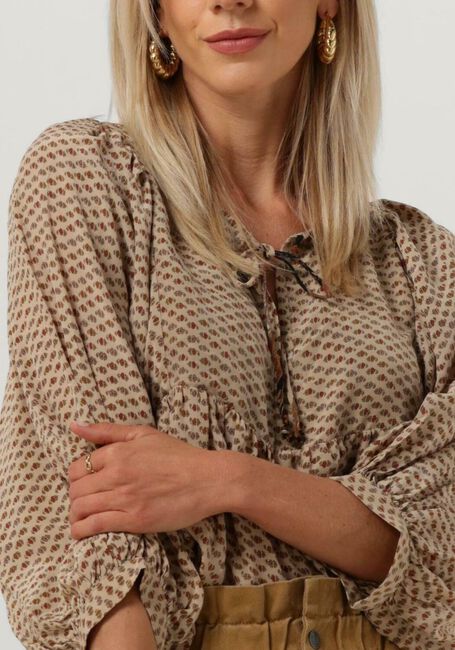 SISSEL EDELBO ANGELINA SILK TOP Blouses en multicolore - large