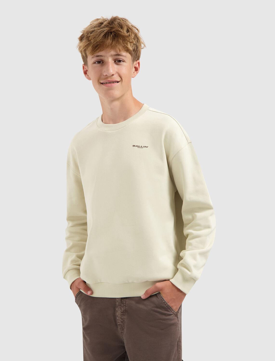 Ecru BALLIN Sweater 037318 - large