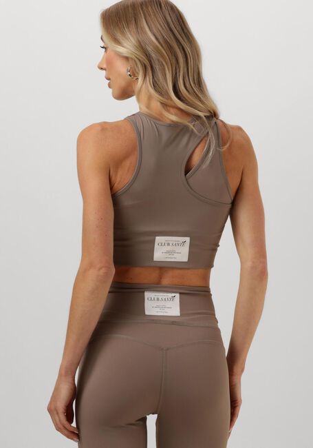 SOEURS DE PROVENCE Haut SOPHIE TOP en taupe - large