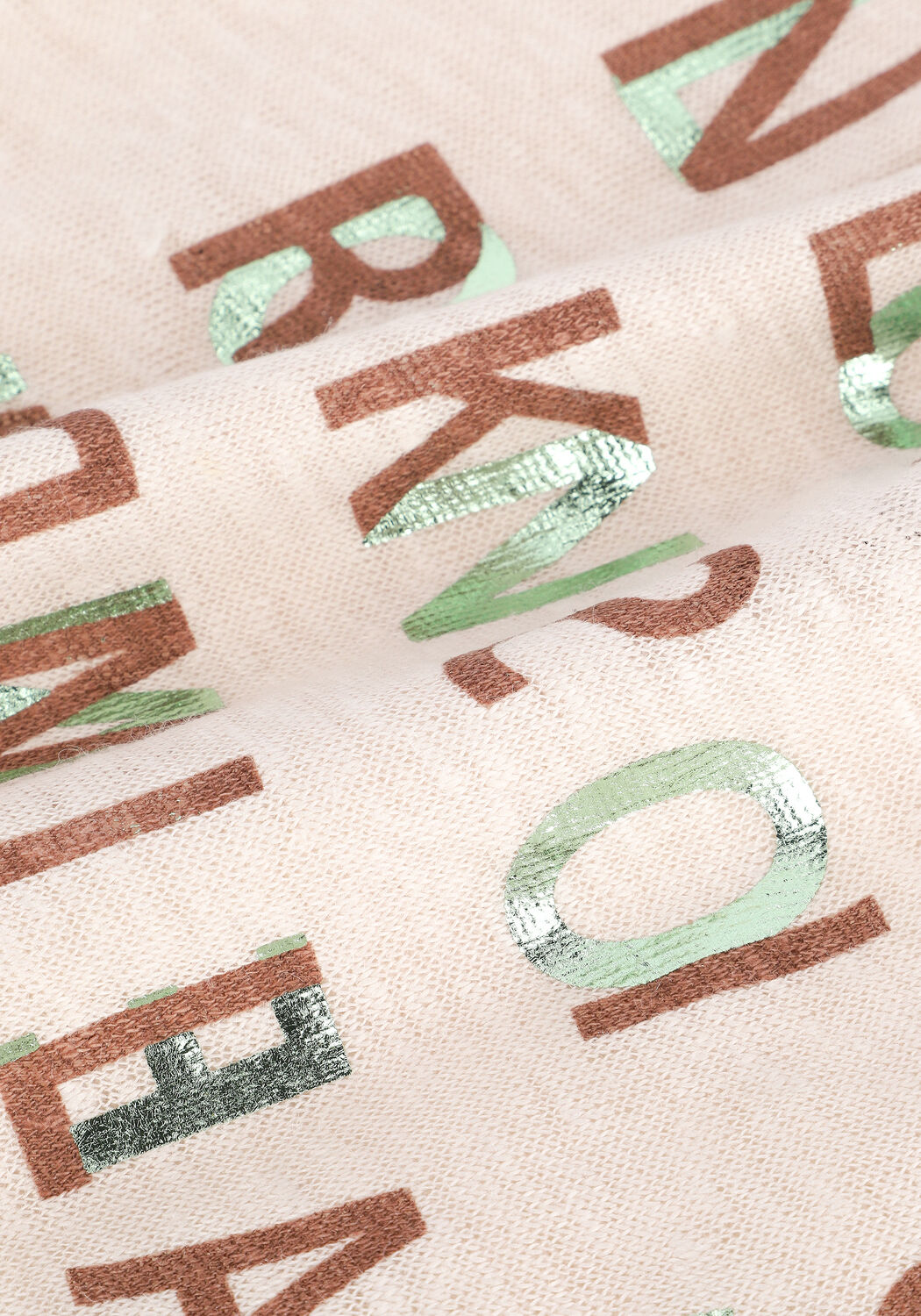 Beige SUMMUM T-shirt TEE CITY ARTWORK LINEN JERSEY - large