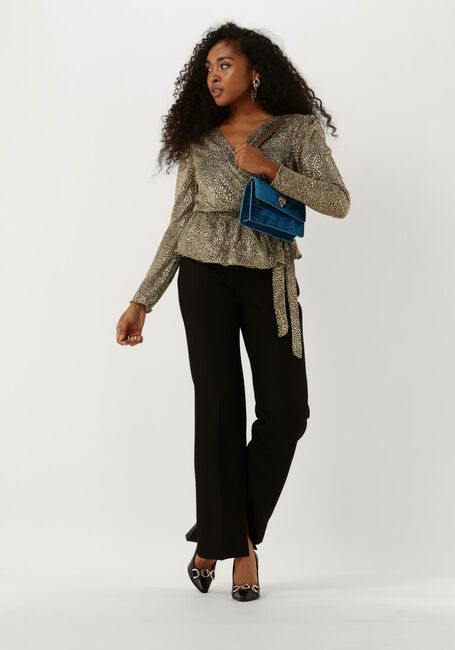 Zwarte MINUS  MOLLIE WRAP BLOUSE 3 - large