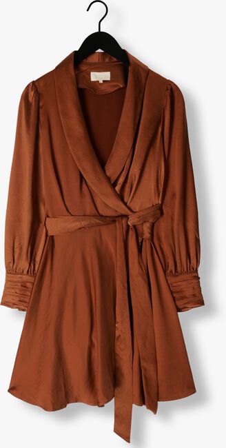 NOTRE-V Mini robe NV-DORIS SATIN DRESS  Rouiller - large