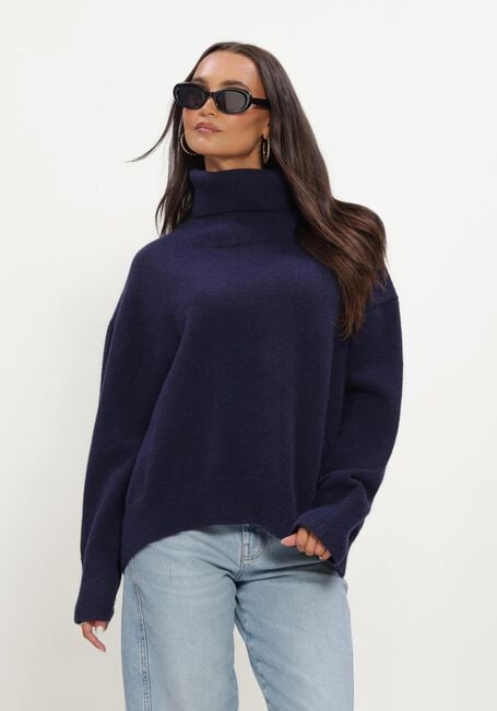 BOII STUDIOS Pull OLGA Bleu fonc&eacute; - large