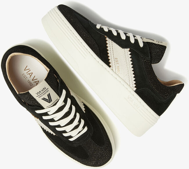 VIA VAI Baskets basses ISA ROMI en noir - large