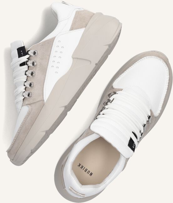 Witte NUBIKK Sneakers ROQUE ROMAN MEN Witte NUBIKK Sneakers ROQUE ROMAN MEN - large