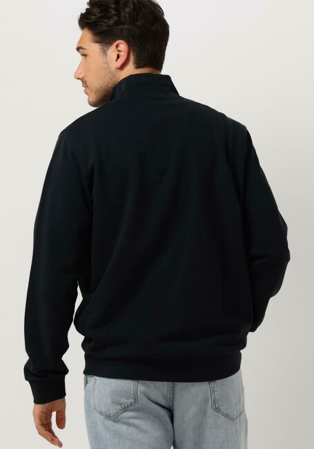 LYLE & SCOTT Pull QUARTER ZIP SWEAT Bleu foncé - large