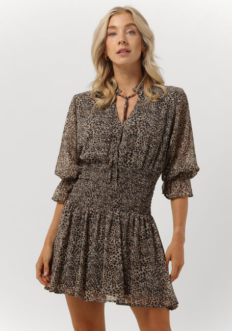 LIU JO Mini robe ABITO TS.NAV CREPONNE en marron - large
