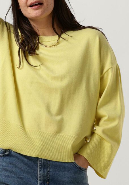 MSCH COPENHAGEN Pull DALINDA RACHELLE PULLOVER en jaune - large