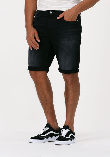 CALVIN KLEIN SLIM SHORT Jeans en noir - large