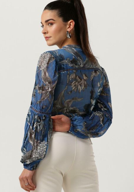 GUESS Haut JOSETTE TOP en bleu - large