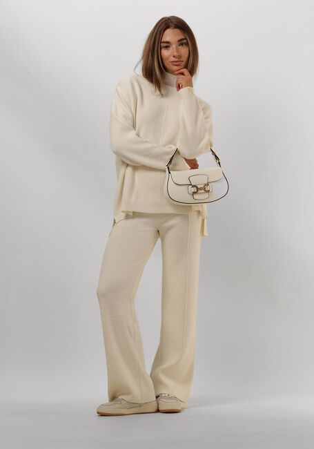 RESORT FINEST Pantalon KNITTED PANTS Écru - large