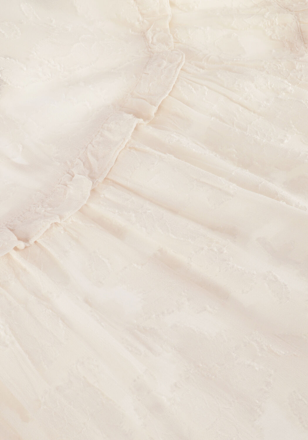 Witte SUMMUM  BLOUSE VISCOSE JACQUARD - large