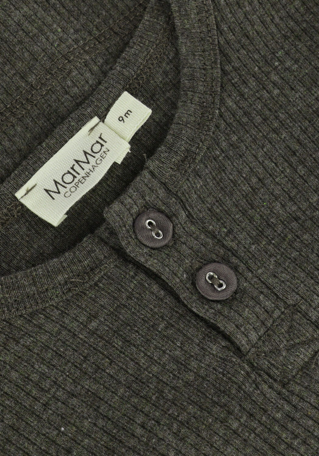 MARMAR COPENHAGEN TEE LS Hauts & T-shirts en gris - large