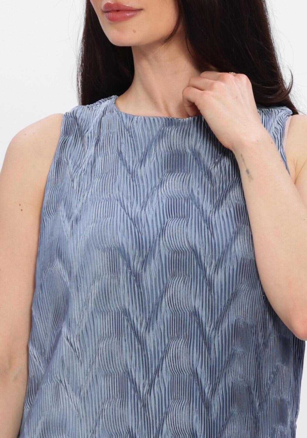 SELECTED WOMEN Robe maxi SLFANYA SL REGULAR ANKLE PLISSE en bleu - large