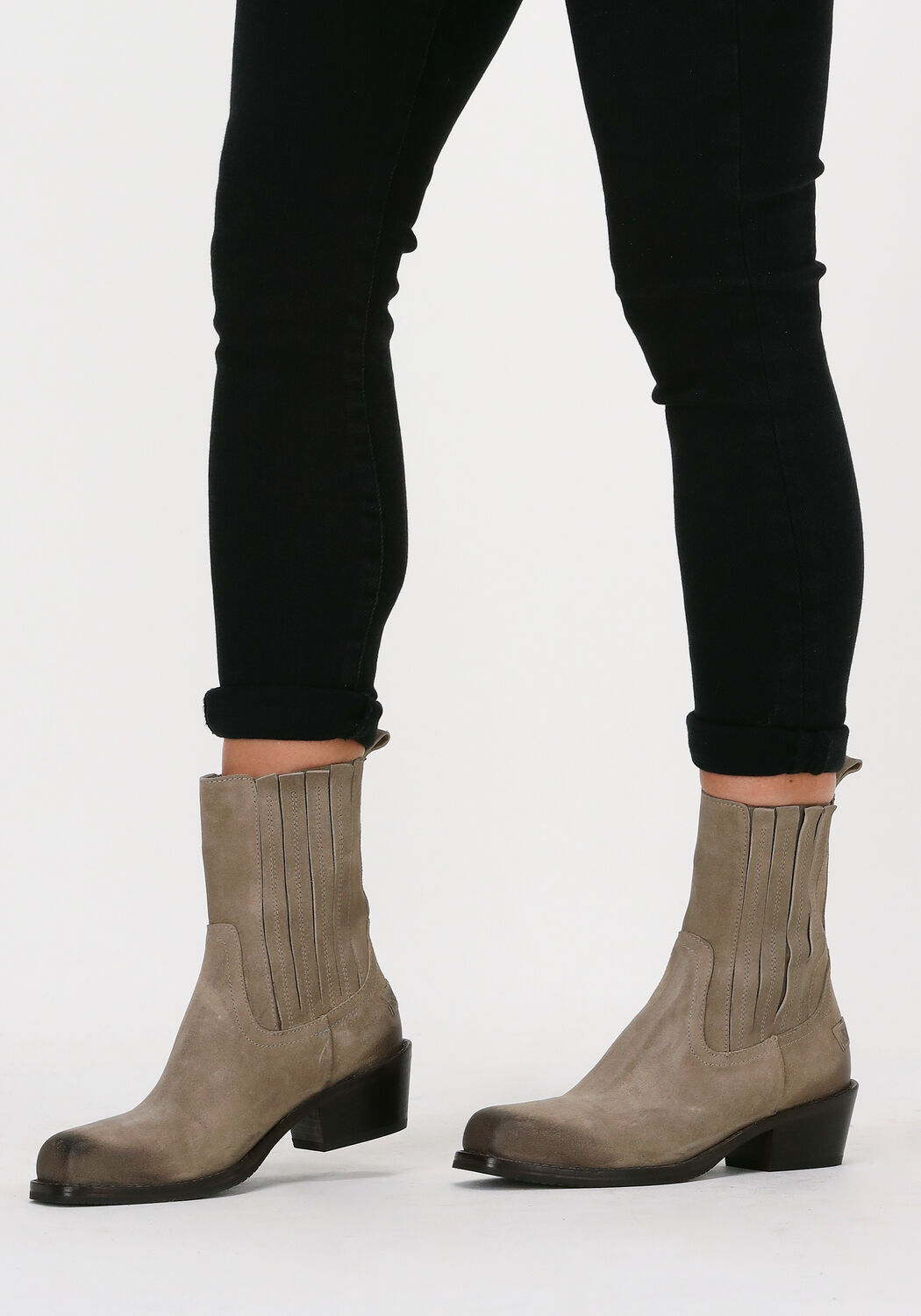 SHABBIES Santiags 182020341 en beige - large