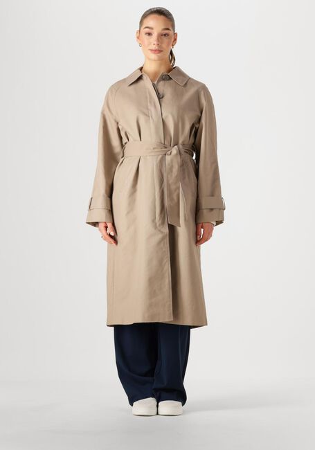 OBJECT Trenchcoats OBJVEGA L/S RE LONG COAT en taupe - large