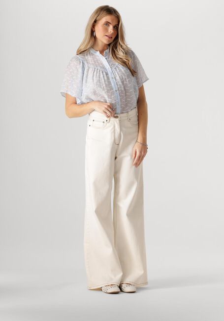 Lichtblauwe NUKUS  BIANCA BLOUSE - large