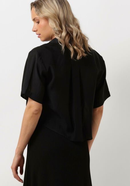 ANOTHER LABEL Haut DANI TOP S/S en noir - large