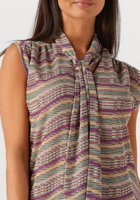 SUMMUM Haut TOP MULTICOLOUR SPARKLY WAVE en multicolore - large