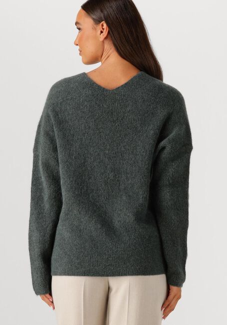 Groene MOS MOSH Trui MMTHORA V-NECK KNIT - large