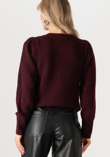 Bordeaux NEO NOIR Vest NUNA KNIT CARDIGAN - large
