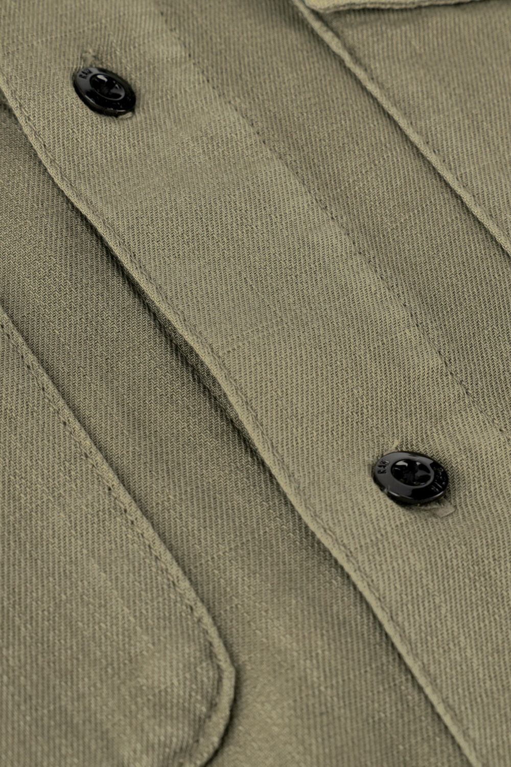 G-STAR RAW Chemise d&eacute;contract&eacute; MARINE SLIM SHIRT L\S en vert - large