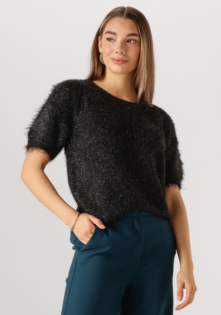 Zwarte ANOTHER LABEL Trui JACKY KNITTED PULL - large