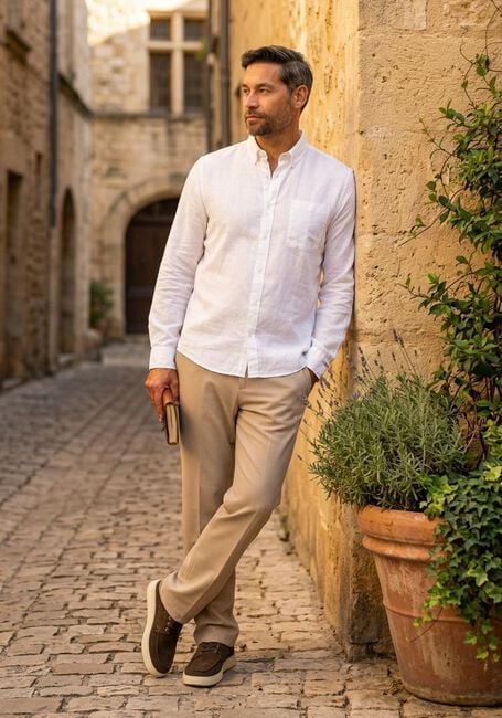 Witte MATINIQUE Casual overhemd MATROSTOL BD - large