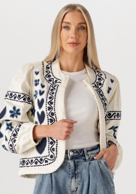 Witte FABIENNE CHAPOT Jack SIMON PADDED JACKET - large