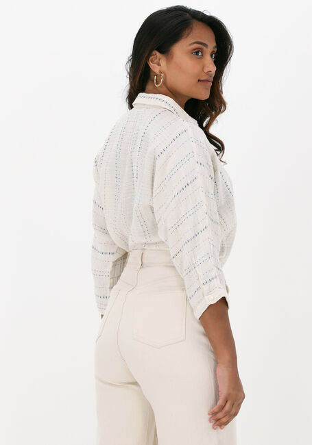Creme BY-BAR  NOREL STRIPE BLOUSE - large