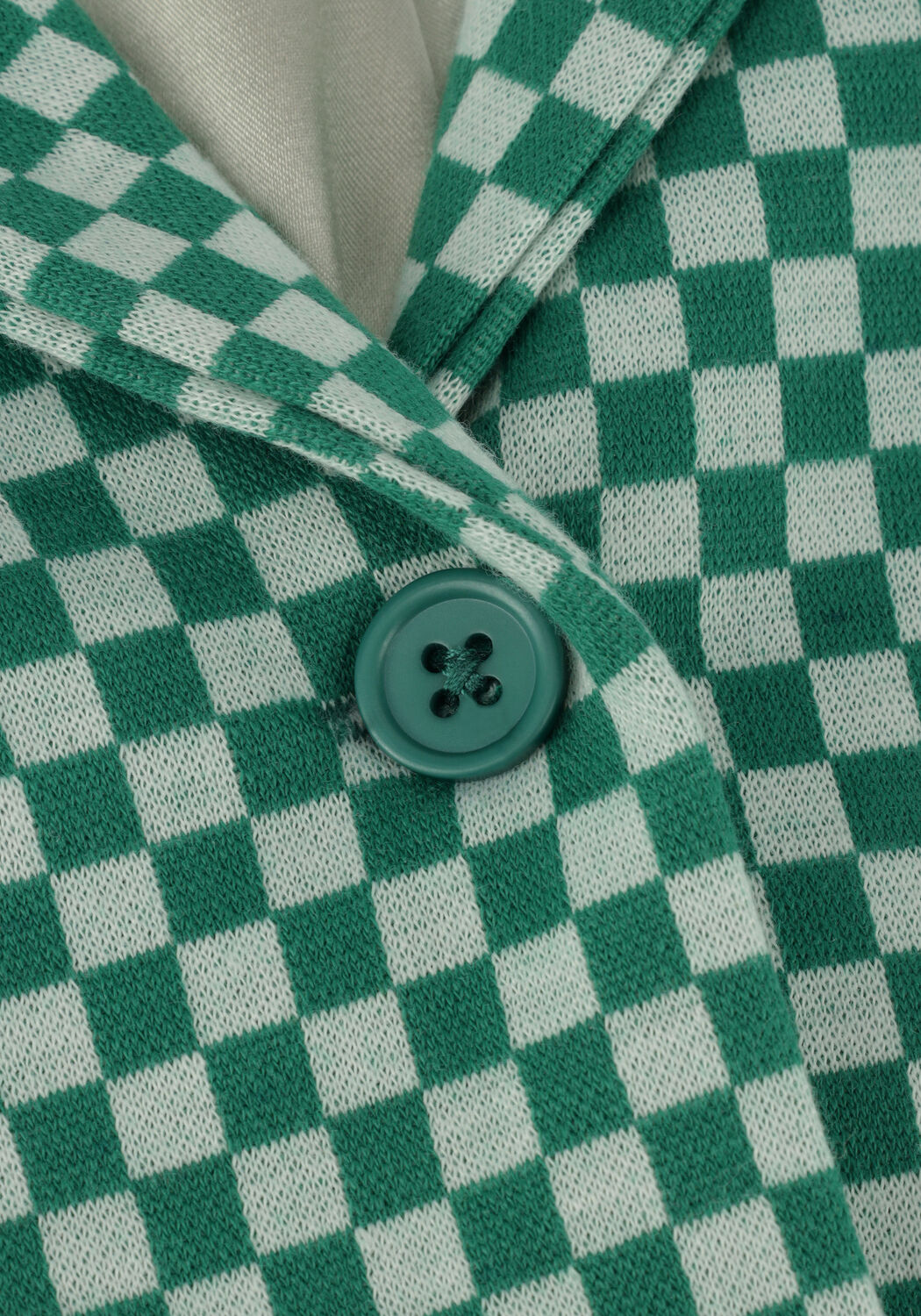 MOODSTREET Blazer BLAZER IN CHECK JACQUARD KNIT CHECK en vert - large