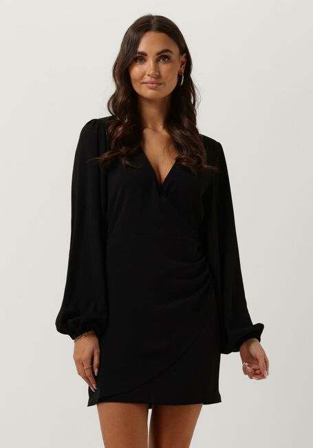 Zwarte REFINED DEPARTMENT Mini jurk MISHA - large