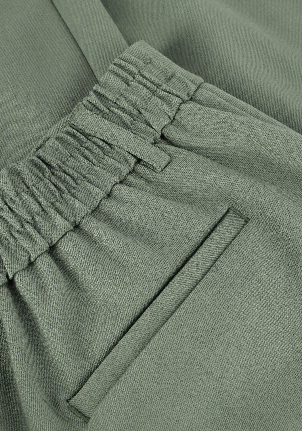 OBJECT Pantalon large OBJLISA WIDE PANT Olive - large