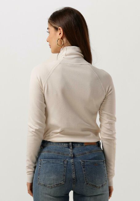 SUMMUM Col roulé SWEATER TURTLE NECK BASIC KNIT (7S5529) Écru - large