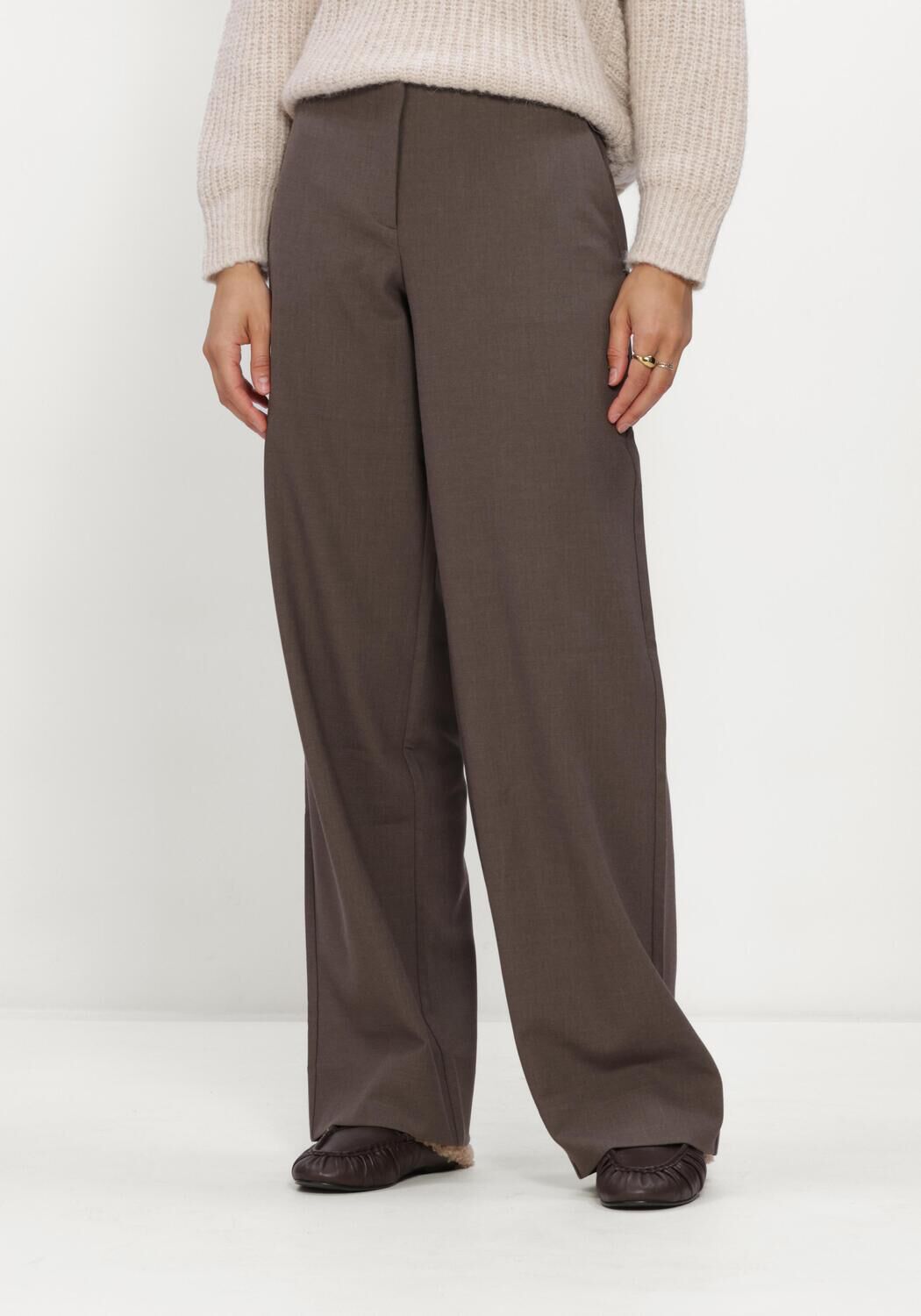 FIVEUNITS Pantalon large PIXIEFV 826 en marron - large