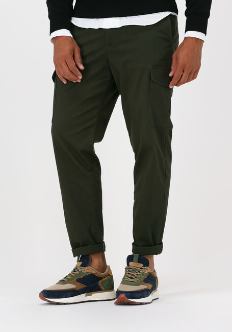 SELECTED HOMME Pantalon cargo SLHSLIMTAPERED-GAINFORD CARGO en vert - large